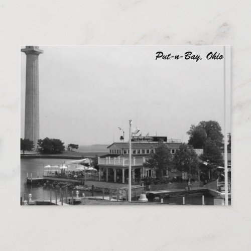 Put_n_Bay Perry Monument Photo postcard