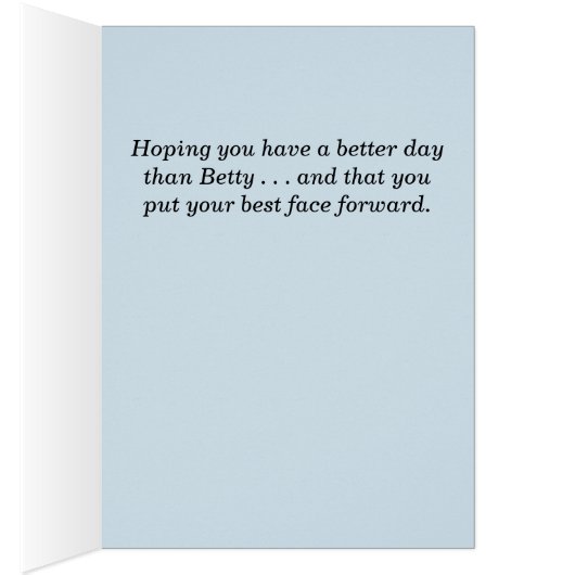 Put On A Happy Face (Inside (Right))