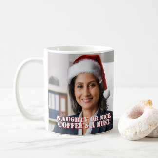 Put on a Santa hat | Funny Office Holiday Party Coffee Mug