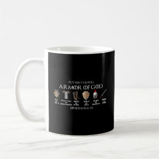 Put On The Full Armor Of God Belt Of Truth Breast Coffee Mug
