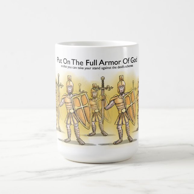 Put On The Full Armor Of God Coffee Mug (Center)
