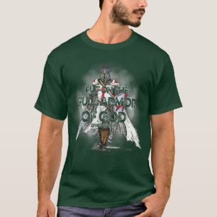 Put On The Full Armor Of God Cross Bible Verse T-Shirt
