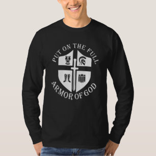 Put on The Full Armor of God Knight Grace Bibles R T-Shirt