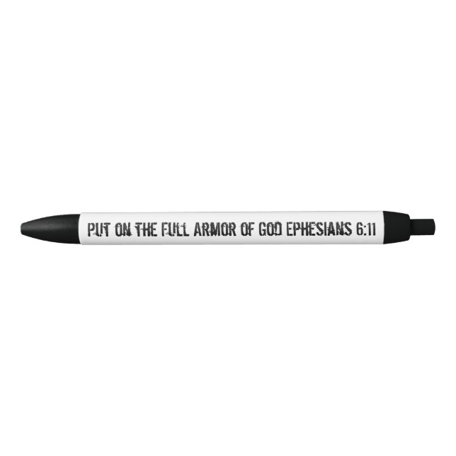 Put on the Full Armor of God Pen (Front)