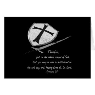 Put on the whole armor Parakaleo note card