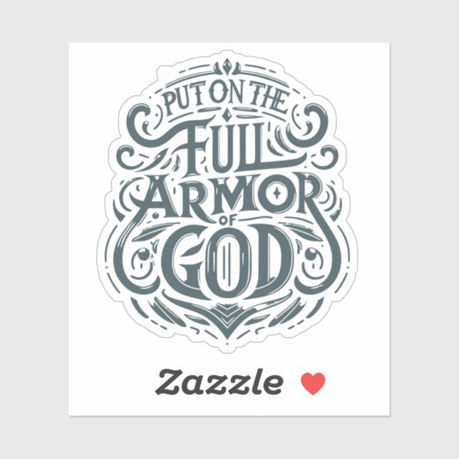 Put on your armor sticker (Sheet)