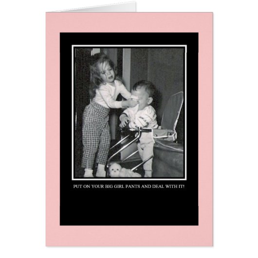 Put on Your Big Girl Pants Cards (Front)