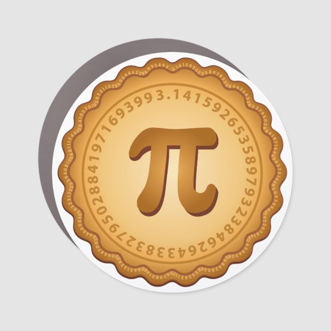 Put Pi on Your  Car Magnet (Front)