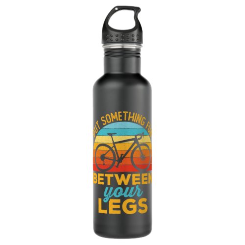 Put Something Fun Between Your Legs Cycling Bike Stainless Steel Water Bottle