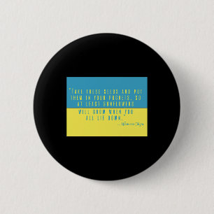 Put Sunflower Seeds In Pocket I Stand With Ukraine Button