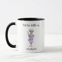 Put the Kettle On Actually Gin Mug