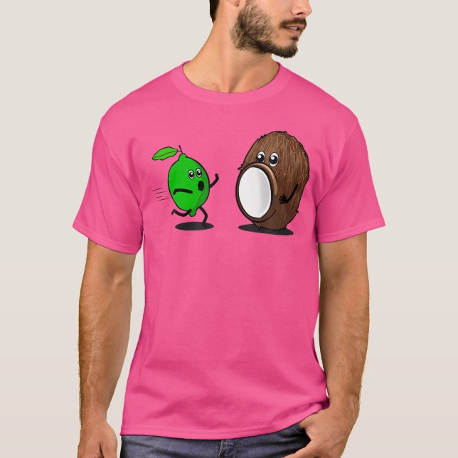Put The Lime In The Coconut Funny Running Lime T-Shirt (Front)