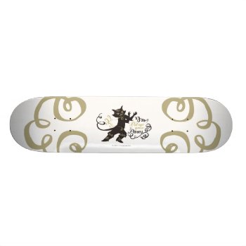 Put Up Your Paws Skateboard Deck by pussinboots at Zazzle