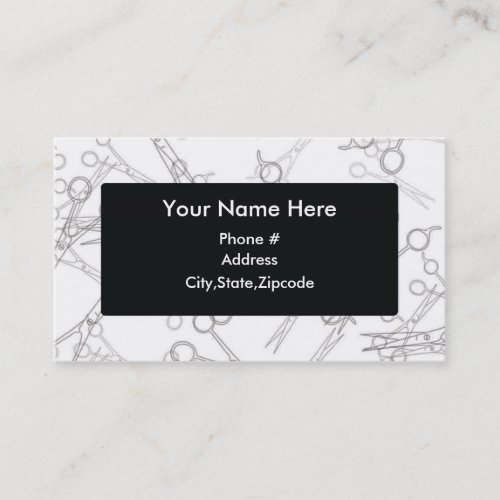 Put your Business Info Here Business Card