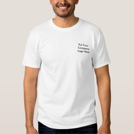 Put Your Company Logo Here T-Shirt | Zazzle