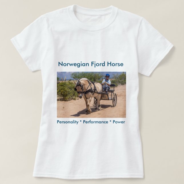 Put your Fjord horse here! T-Shirt (Design Front)