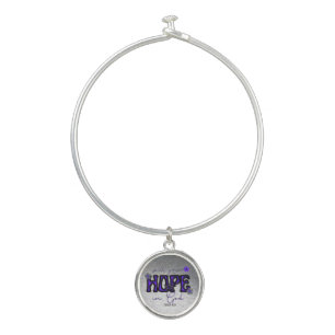 Put Your Hope in God Metallic Bangle Bracelet