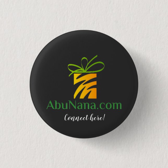Put Your Logo Here! Button (Front)