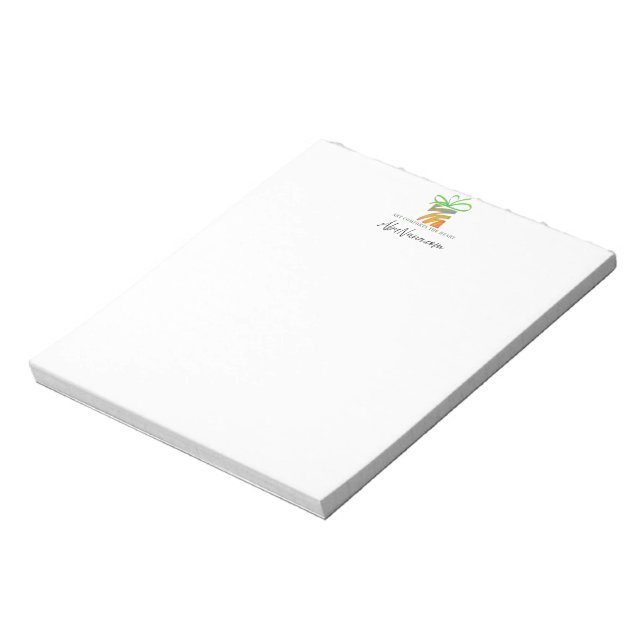 Put Your Logo Here Tablet Notepad (Rotated)