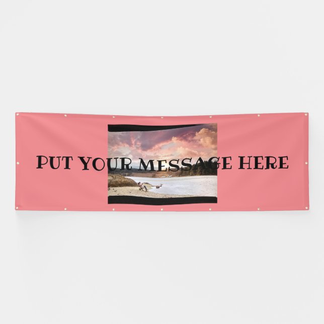 PUT YOUR MESSAGE HERE... BANNER (Horizontal)