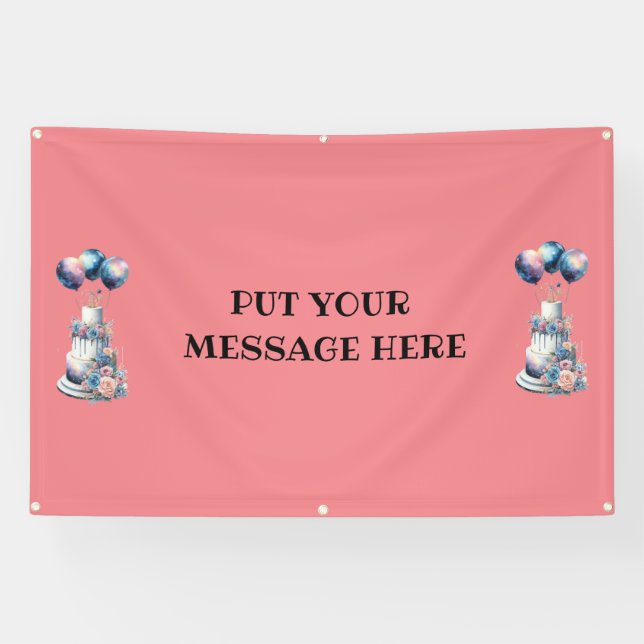 PUT YOUR MESSAGE HERE... BANNER (Horizontal)