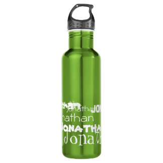 Put Your Name All Over this Reusable Stainless Steel Water Bottle