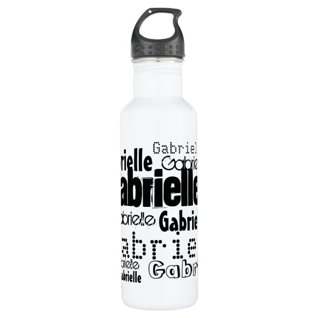 Put Your Name All Over this Water Bottle (Front)