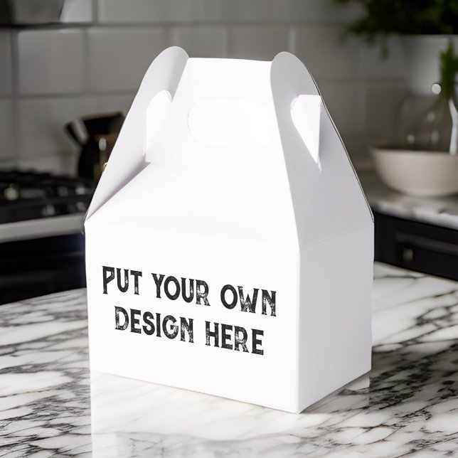 Put your own design  favor boxes (Creator Uploaded)