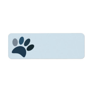 Put Your Paw Print of Approval on Everything! Label