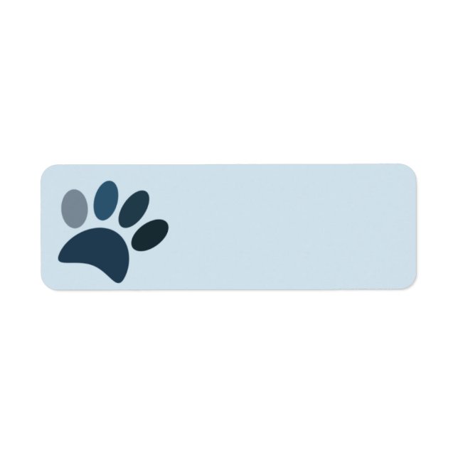 Put Your Paw Print of Approval on Everything! Label (Front)