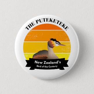 Puteketeke New Zealand's Bird of the Century Button