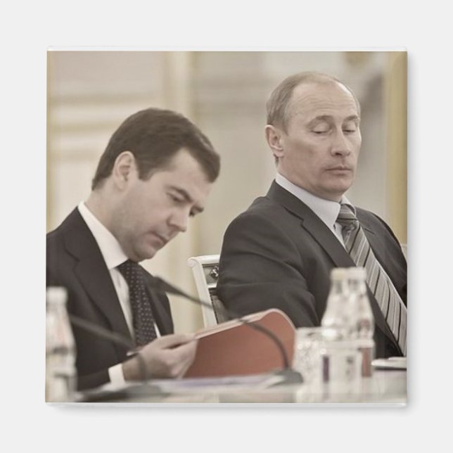 Putin Владимир Путин Magnet (Front)