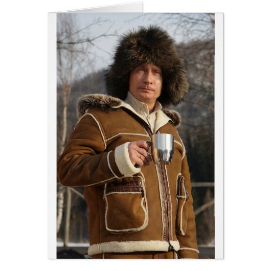 Putin Drinking! Cards (Front)