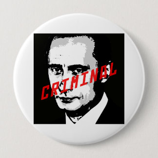 PUTIN IS A WAR CRIMINAL BUTTON
