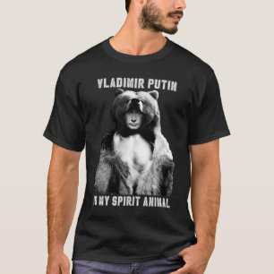 Putin Is My Spirit Animal Russia Politics T-Shirt