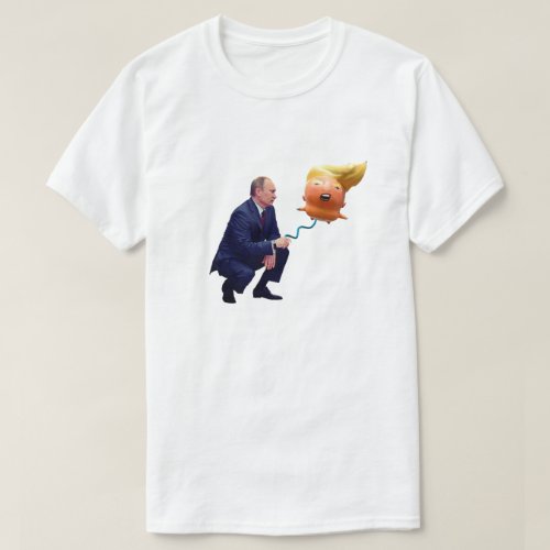Putin Plays With Trump Balloon T_Shirt