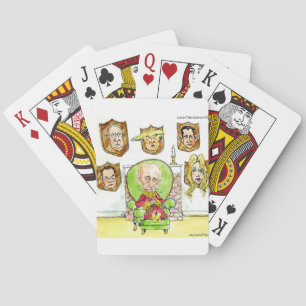 Putin The Hunter Gets Not My President Trump Poker Cards