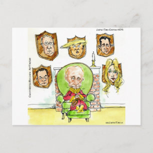 Putin The Hunter Gets Not My President Trump Postcard