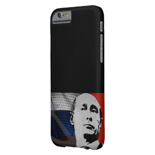 Putin with Russian Flag Barely There iPhone 6 Case