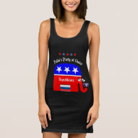 Putin's Party of Choice Sleeveless Dress