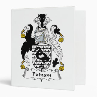 Putnam Family Crest Binder