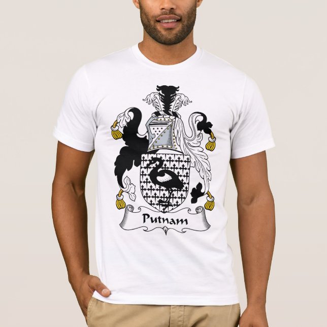 Putnam Family Crest T-Shirt (Front)