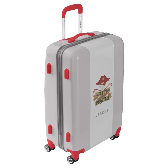 Putt Pirates Golfing Hobby Sports Luggage (Rotated Left)
