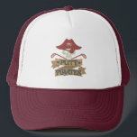 Putt Pirates Golfing Hobby Trucker Hat<br><div class="desc">Get into character and rock this pirate golf themed trucker hat. It has graphic design perfect for pirate fans who love having fun on the golf course.</div>