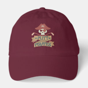 Putt Pirates Golfing Hobbyist Professional Swag Hat