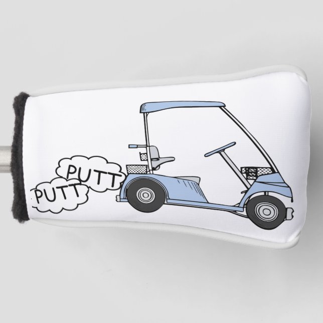 "Putt Putt" Blade Putter  Cover (Front)