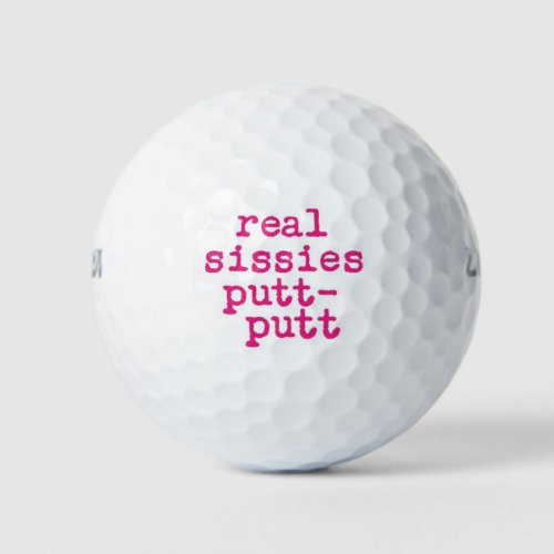 Putt_Putt Golf Balls