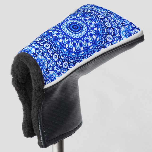 Putter Cover Mandala Mehndi Style G403 (3/4 Front)
