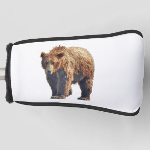 Putter Cover w/ grizzly bear