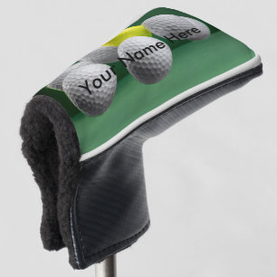 Putter Cover with Floating Golfballs Image